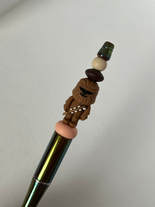 Handmade Character Beaded Ballpoint Pen - Nurse, Bear, Robot,