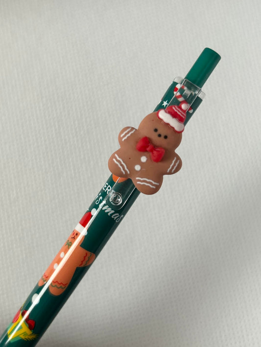 Christmas Character Ballpoint Pen – Handmade Festive Stocking Filler