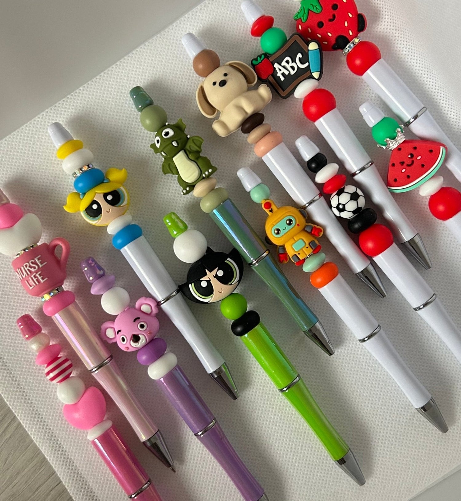 Handmade Beaded Pens - Lottie And Flo