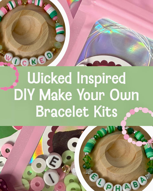 DIY Friendship Bracelet Kit for Wicked Fans! Party Favours or Gifting