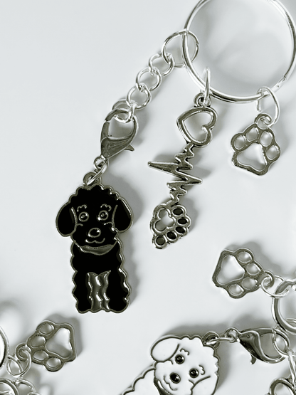 Adorable Handmade Poodle and Doodle Keychain Ideal for Any Dog Lover - Lottie And Flo
