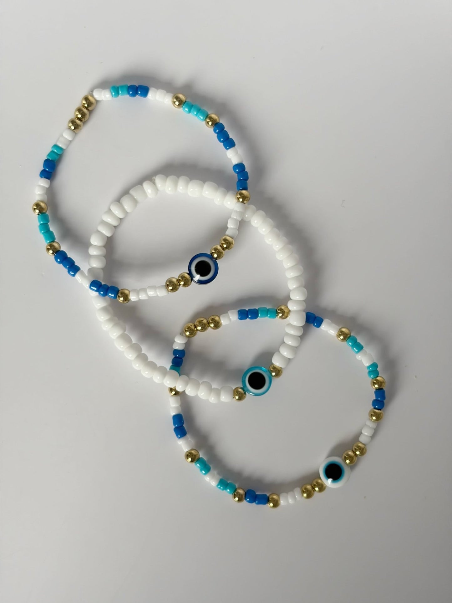 Evil Eye Bracelet - Can Be Bought Individually or Separate - Lottie And FloEvil Eye Bracelet - Can Be Bought Individually or SeparateHandmade BraceletsLottie And Flo