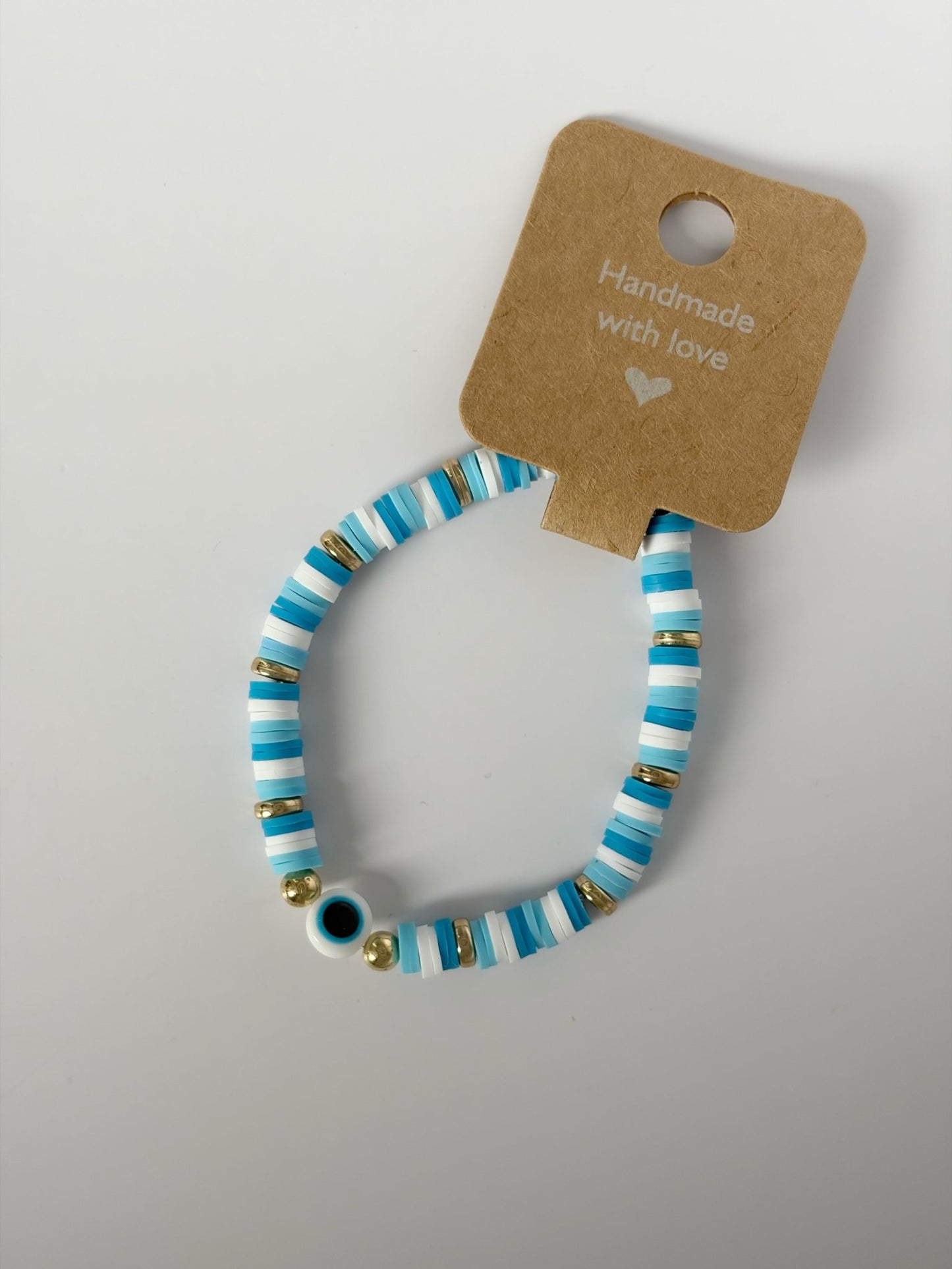 Handmade Colourful Evil Eye Bracelets - Lottie And FloHandmade Colourful Evil Eye BraceletsHandmade Bracelets Lottie And Flo