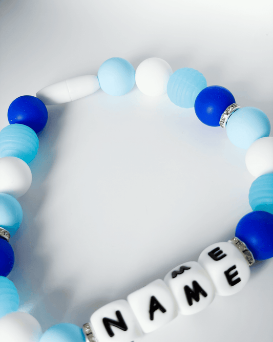 Silicone Beaded Dog Necklace: Waterproof Designer Collar. - Lottie And FloSilicone Beaded Dog Necklace: Waterproof Designer Collar.Handmade Dog NecklaceLottie And Flo